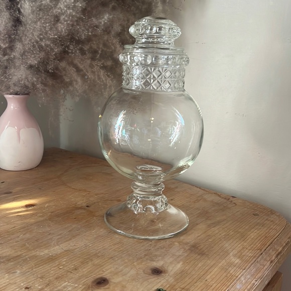 Antique Tiffin Dakota Crystal Apothecary Jar - Picture 2 of 11